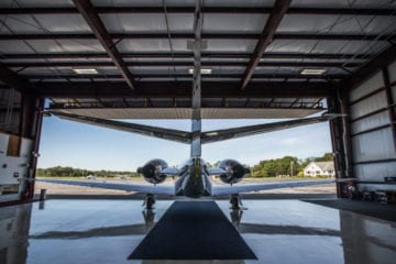 hangar plane