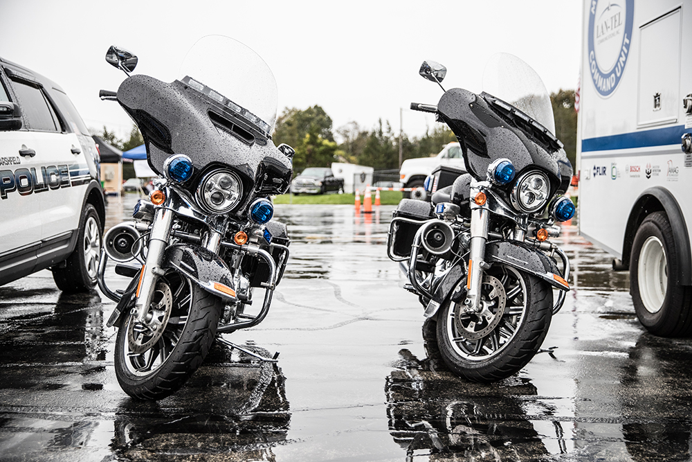 Shoreline Safety Day Marshfield Police Bikes