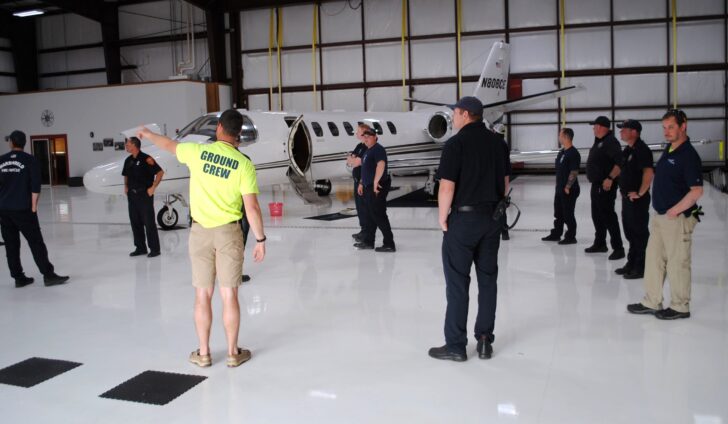 Marshfield Municipal Airport Assistant Manager Ben Garmin describes differences in aircraft types.