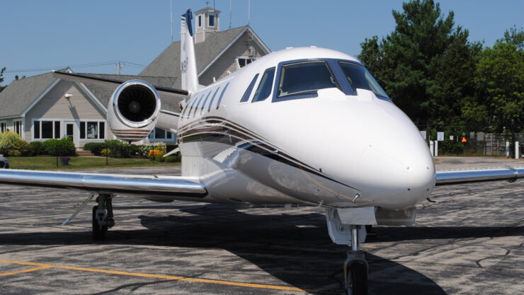 This Citation XLS+ will soon be flying charter clients for Shoreline Aviation.