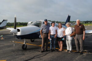 Dad Mark Stiles, left, Tim Stiles, mom Julie Stiles, grandmother Peggy Kantaros and grandfather Bill Kantaros.