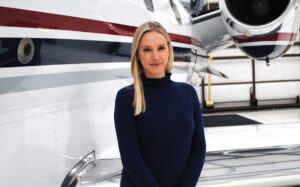 Erin Mulcahy is involved with aircraft management, sales, and acquisitions for Shoreline Aviation.