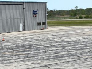 Marshfield Municipal Airport’s ramp will be replaced.