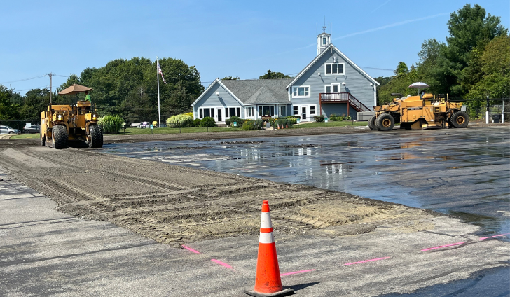 KGHG’s main ramp is being demolished.