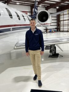 Travis Barth has joined Shoreline Aviation Inc. to work in charter sales and flight logistics.