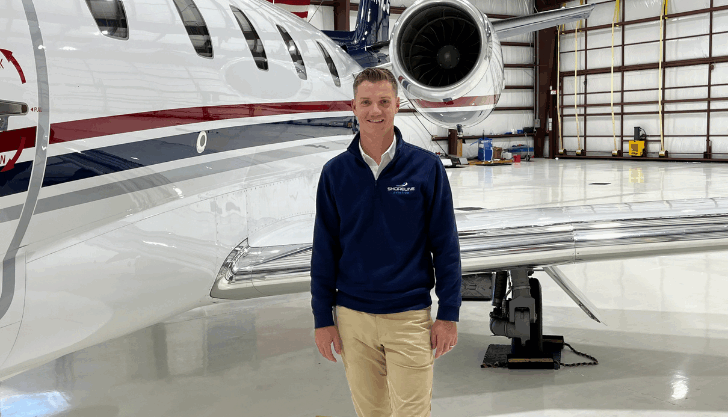 Travis Barth has joined Shoreline Aviation Inc. to work in charter sales and flight logistics.