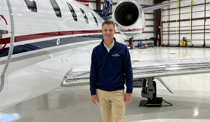 Travis Barth has joined Shoreline Aviation Inc. to work in charter sales and flight logistics.
