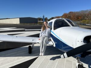 Varvara Karenski, 15, has been flying since fifth grade.