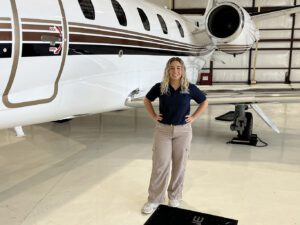 Pilot Andrea Hewett joins Shoreline Aviation as a CFI.