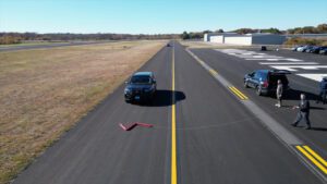 MPD officers train in STOP STICK deployment at Marshfield Municipal 
